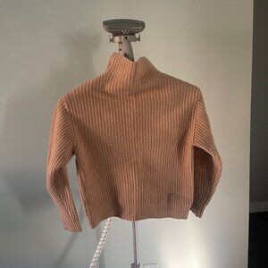 Wilfred Dusky Pink Merino Wool Sweater Sz XS